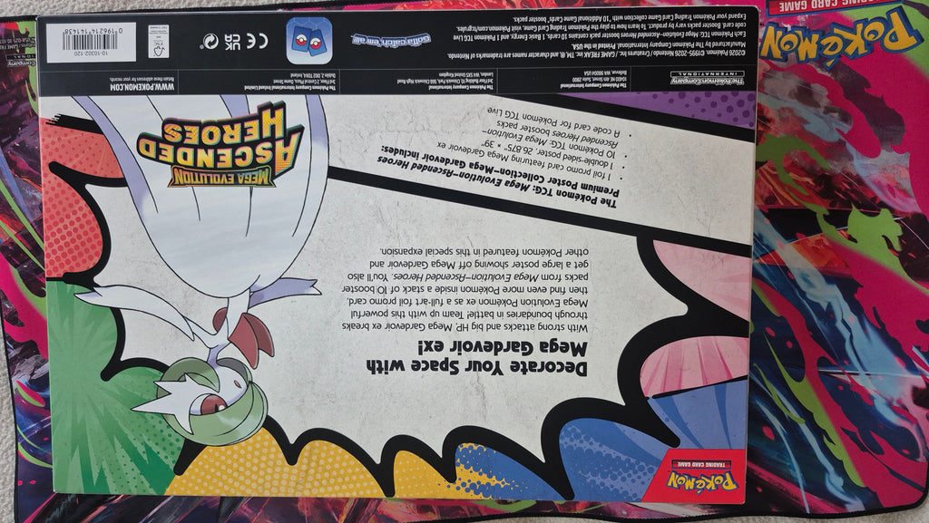 Pokémon TCG: Mega Evolution Ascended Heroes Premium Poster Collection—Mega Gardevoir