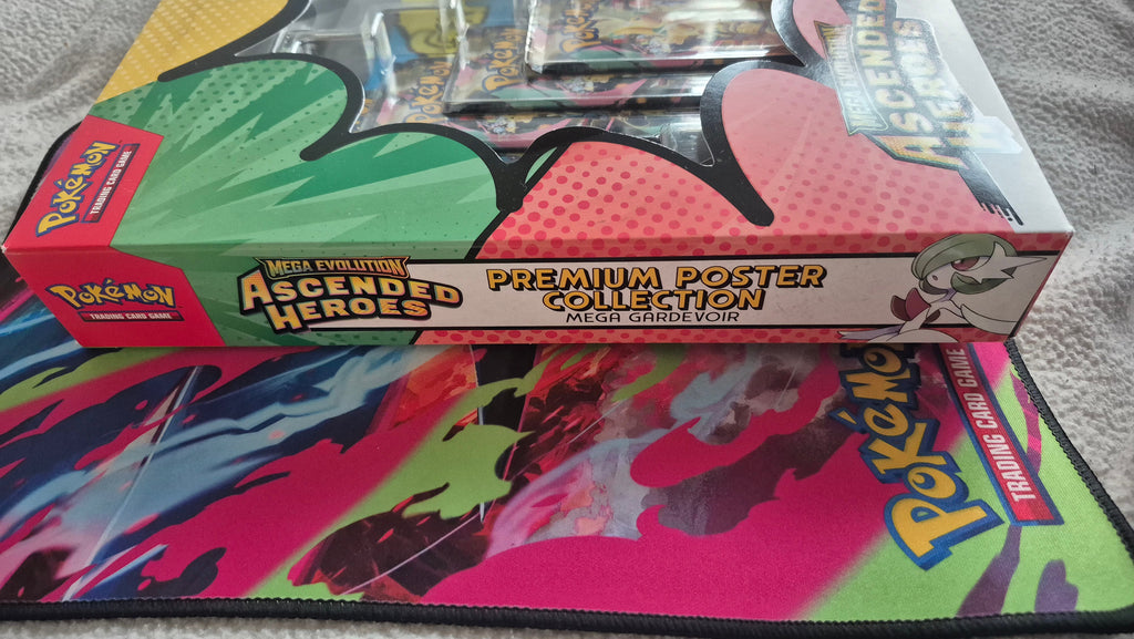 Pokémon TCG: Mega Evolution Ascended Heroes Premium Poster Collection—Mega Gardevoir