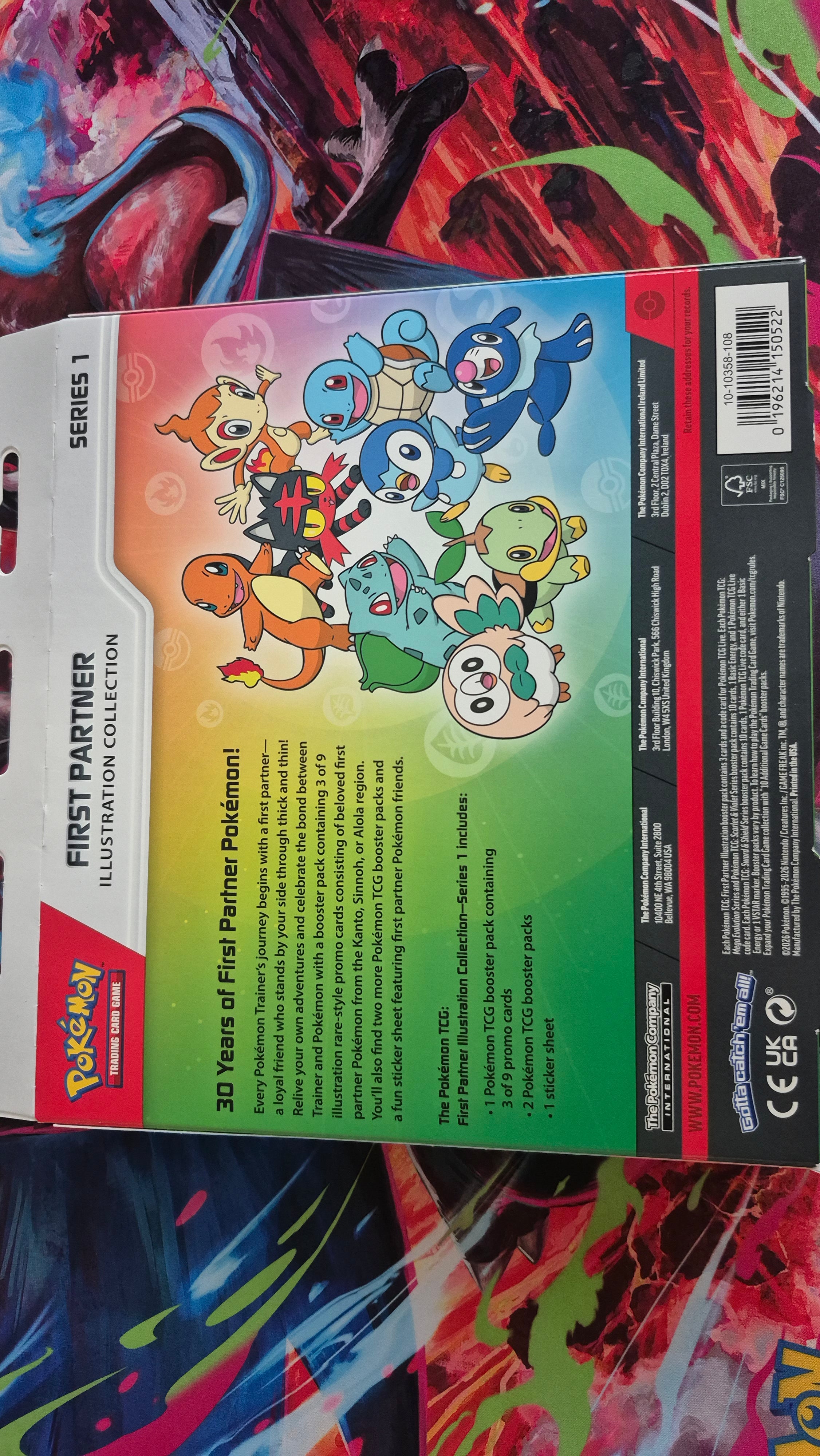 Pokémon TCG: First Partner Illustration Collection—Series 1